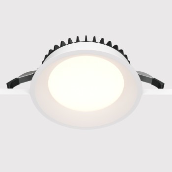 Spot LED încastrat Okno alb Maytoni, D16, 18W, 4000K