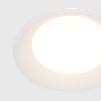 Spot LED încastrat Okno alb Maytoni, D16, 18W, 4000K