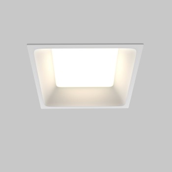Spot LED încastrat Okno alb Maytoni, 12W