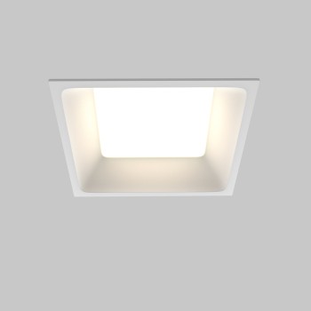Spot LED încastrat Okno alb Maytoni, 12W