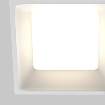 Spot LED încastrat Okno alb Maytoni, 12W