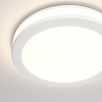 Spot LED încastrat Phantom alb Maytoni, D10, 12W