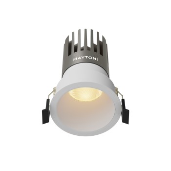 Spot LED încastrat Dip alb Maytoni, D8, 15W, 2700K