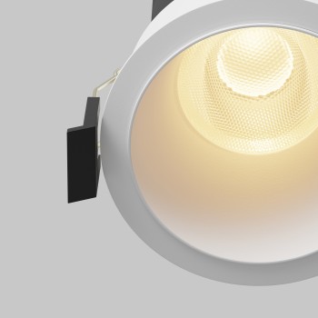 Spot LED încastrat Dip alb Maytoni, D8, 15W, 2700K