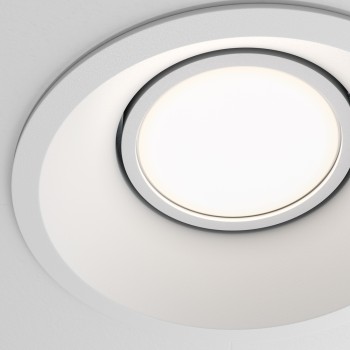 Spot LED încastrat Dot alb Maytoni, D9, 10W