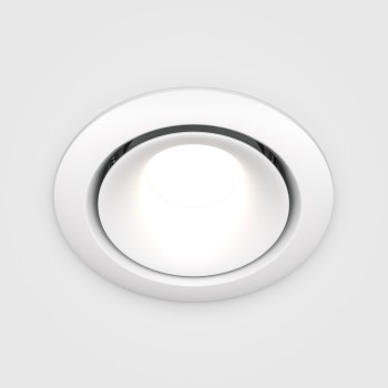 Spot LED încastrat Yin alb Maytoni, D10, 10W