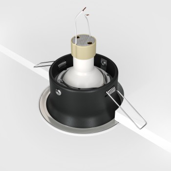 Spot LED încastrat Yin alb Maytoni, D10, 10W