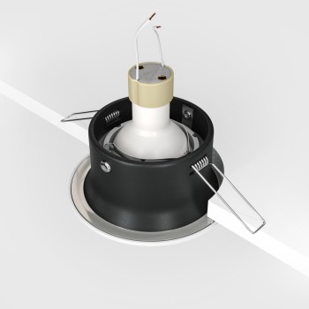 Spot LED încastrat Yin alb Maytoni, D10, 10W