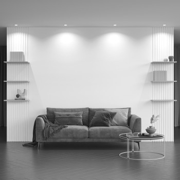 Spot LED încastrat Yin alb Maytoni, D10, 10W