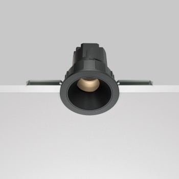 Spot LED încastrat Wise negru Maytoni, D6, 7W
