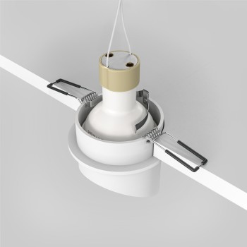 Spot LED încastrat Lipari alb Maytoni, D7, 10W