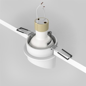Spot LED încastrat Lipari alb Maytoni, D7, 10W