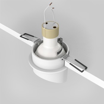 Spot LED încastrat Lipari alb Maytoni, D7, 10W
