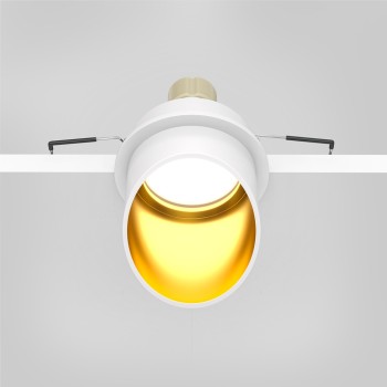 Spot LED încastrat Lipari alb Maytoni, D7, 10W