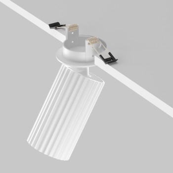 Spot LED încastrat Calipso alb Maytoni, D6, 10W