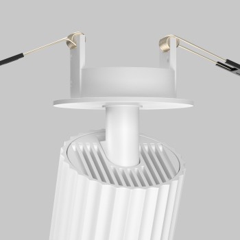 Spot LED încastrat Calipso alb Maytoni, D6, 10W