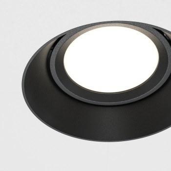 Spot LED încastrat Dot negru Maytoni, 10W (2)