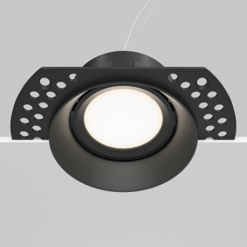 Spot LED încastrat Dot negru Maytoni, 10W (2)