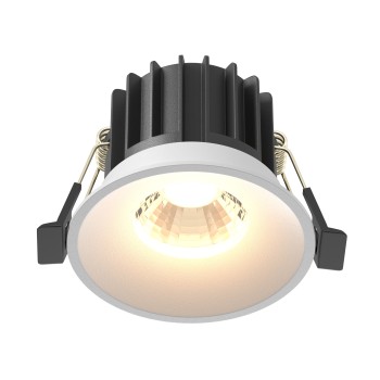 Spot LED încastrat Round alb Maytoni, D8, 12W