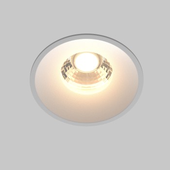 Spot LED încastrat Round alb Maytoni, D8, 12W