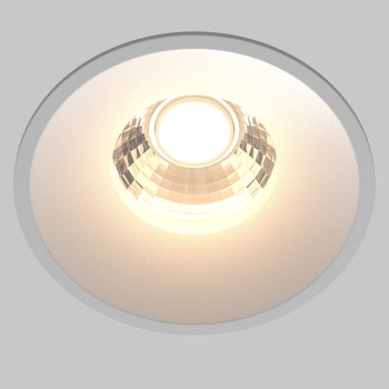 Spot LED încastrat Round alb Maytoni, D8, 12W