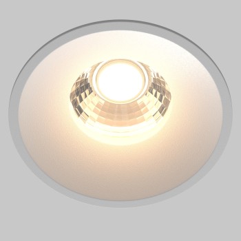 Spot LED încastrat Round alb Maytoni, D8, 12W