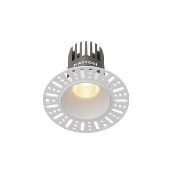 Spot LED încastrat Dip alb Maytoni, D9, 10W, 2700K