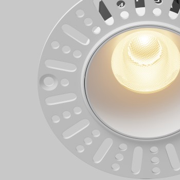 Spot LED încastrat Dip alb Maytoni, D9, 10W, 2700K