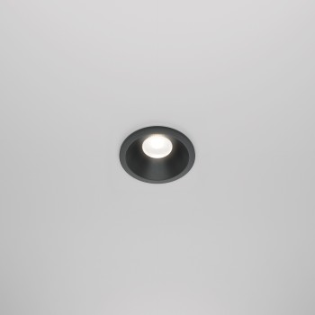 Spot LED încastrat Zoom negru Maytoni, D6, 6W, 4000K, black