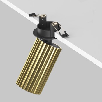 Spot LED încastrat Calipso negru Maytoni, D6, 10W (2)