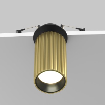 Spot LED încastrat Calipso negru Maytoni, D6, 10W (2)
