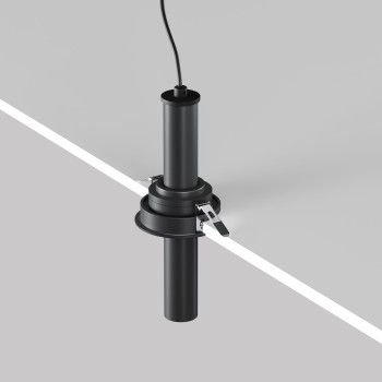 Spot LED încastrat Focus T negru Maytoni, D3, 7W, H22