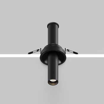 Spot LED încastrat Focus T negru Maytoni, D3, 7W, H22
