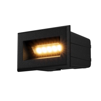 Spot LED trepte scară negru Maytoni, L8, 3W