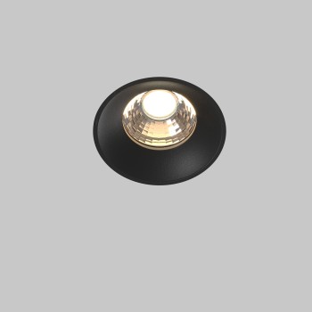 Spot LED încastrat Round negru Maytoni, D7, 12W