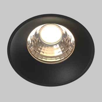 Spot LED încastrat Round negru Maytoni, D7, 12W