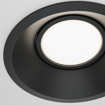 Spot LED încastrat Dot negru Maytoni, D9, 10W