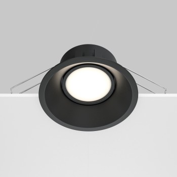 Spot LED încastrat Dot negru Maytoni, D9, 10W