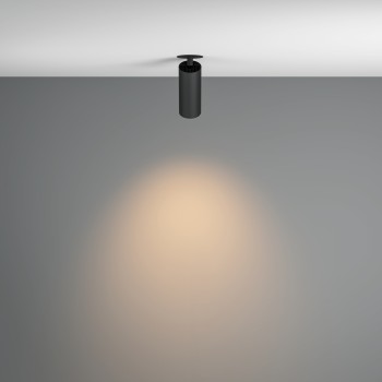 Spot LED încastrat Focus negru Maytoni, D5, 12W, 3000K