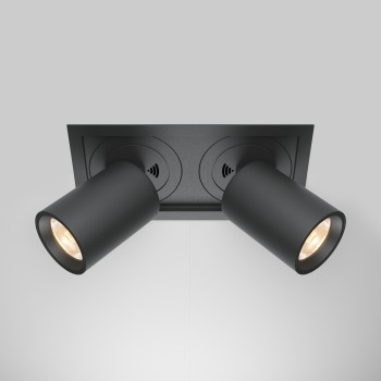 Spot LED încastrat Hidden negru Maytoni, 20W