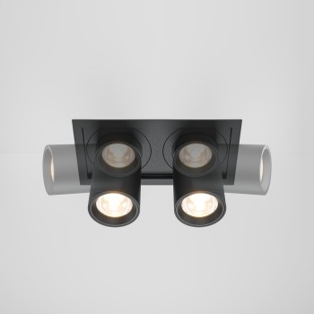 Spot LED încastrat Hidden negru Maytoni, 20W