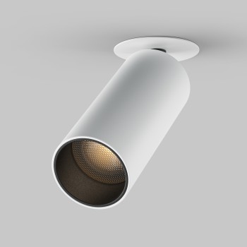 Spot LED încastrat Focus alb Maytoni, D5, 12W, 3K