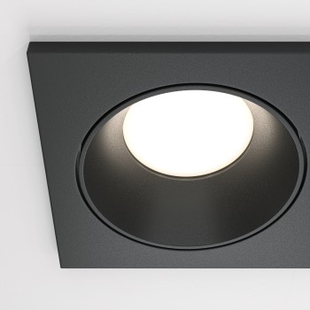 Spot LED încastrat Zoom negru Maytoni, 10W