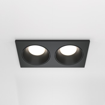 Spot LED încastrat Zoom negru Maytoni, 10W