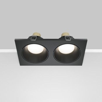Spot LED încastrat Zoom negru Maytoni, 10W