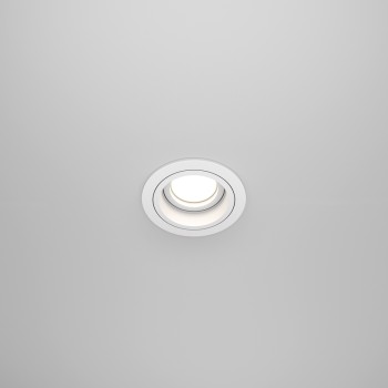 Spot LED încastrat Atom alb Maytoni, D9, 10W, H4