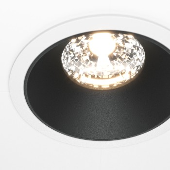 Spot LED încastrat Alfa alb Maytoni, D8, 15W, 3000K