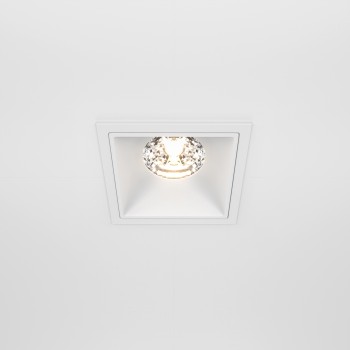 Spot LED încastrat Alfa alb Maytoni, 15W, 3000K, dimabil