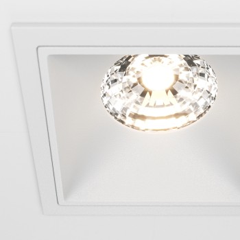 Spot LED încastrat Alfa alb Maytoni, 15W, 3000K, dimabil