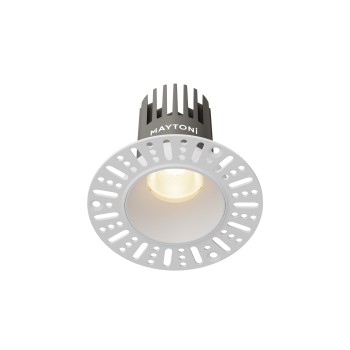 Spot LED încastrat Dip alb Maytoni, D9, 10W, 3000K